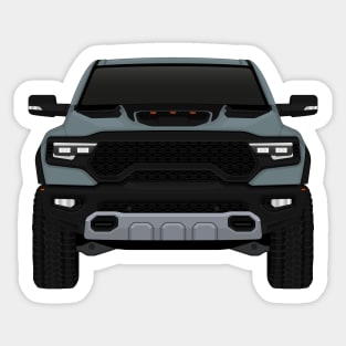 Ram Grey + Black Sticker